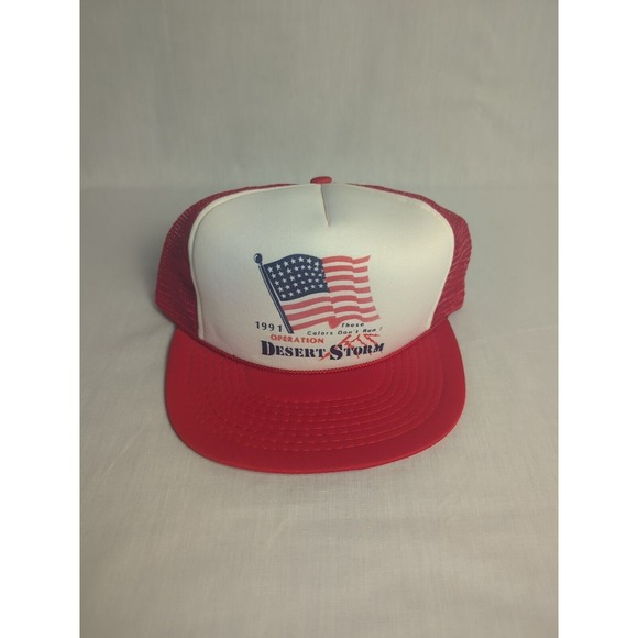 Other - Vintage Operation Desert Storm Snapback Hat These Colors Don't Run! Cap